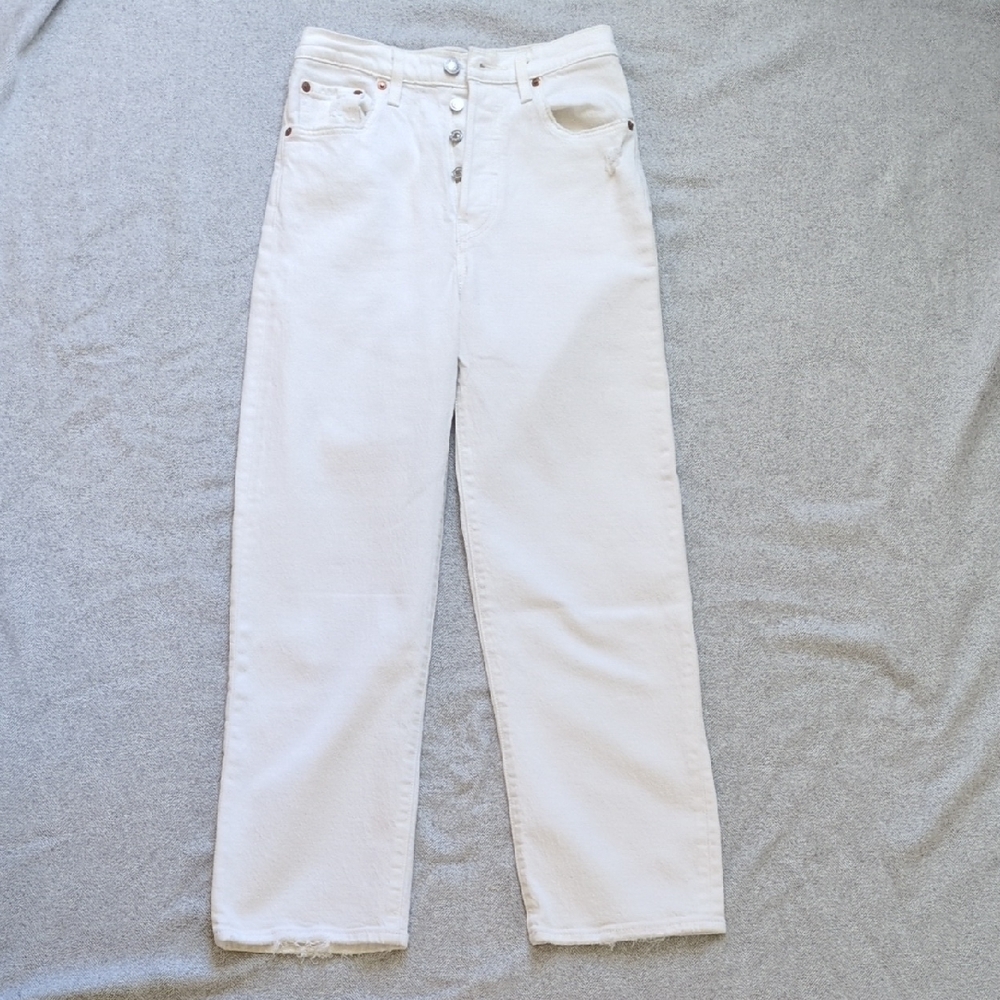 Levis Ribcage Straight Ankle Jean
